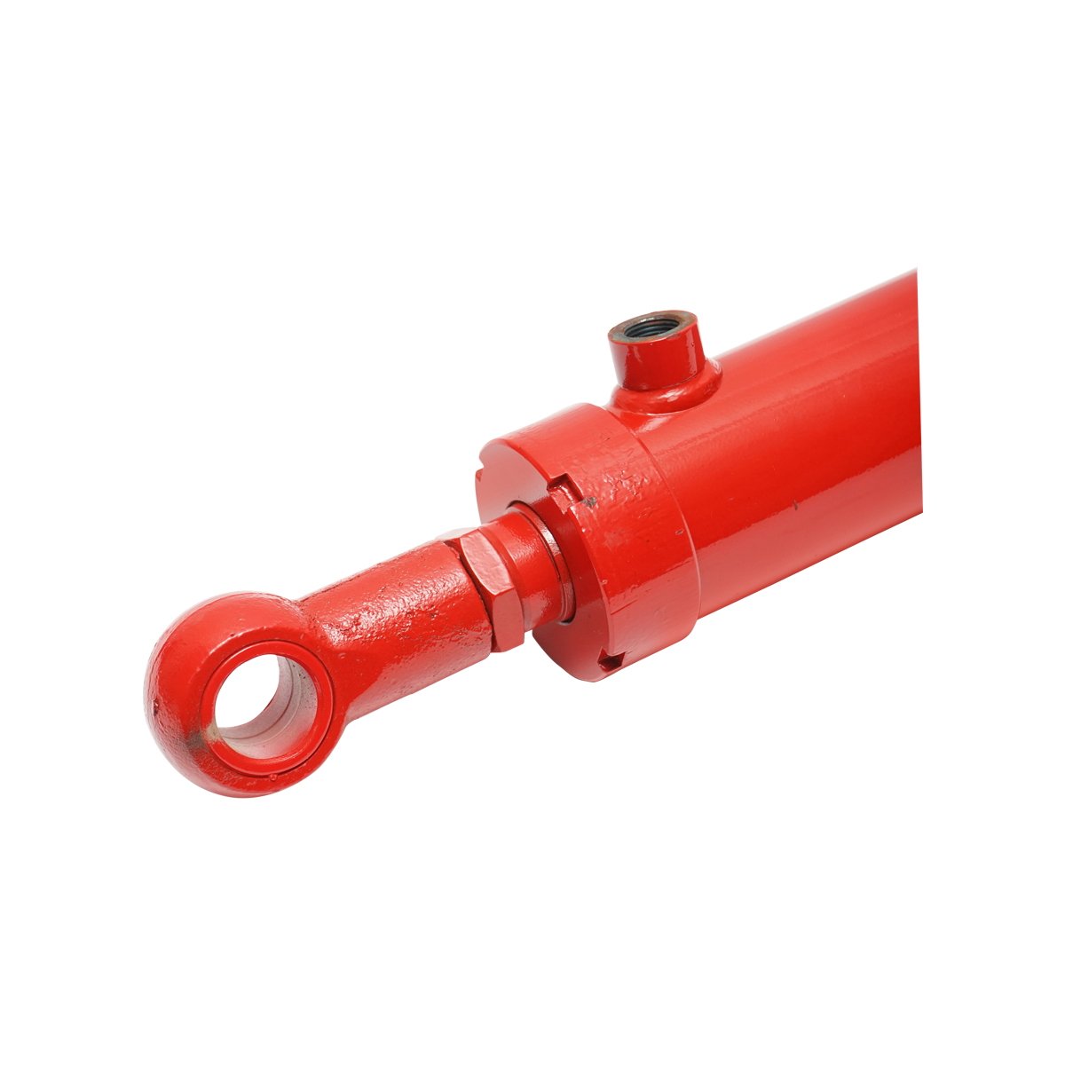 Cilindru hidraulic plug reversibil 73x63x35x660x400mm racord ulei fi18 Breckner Germany